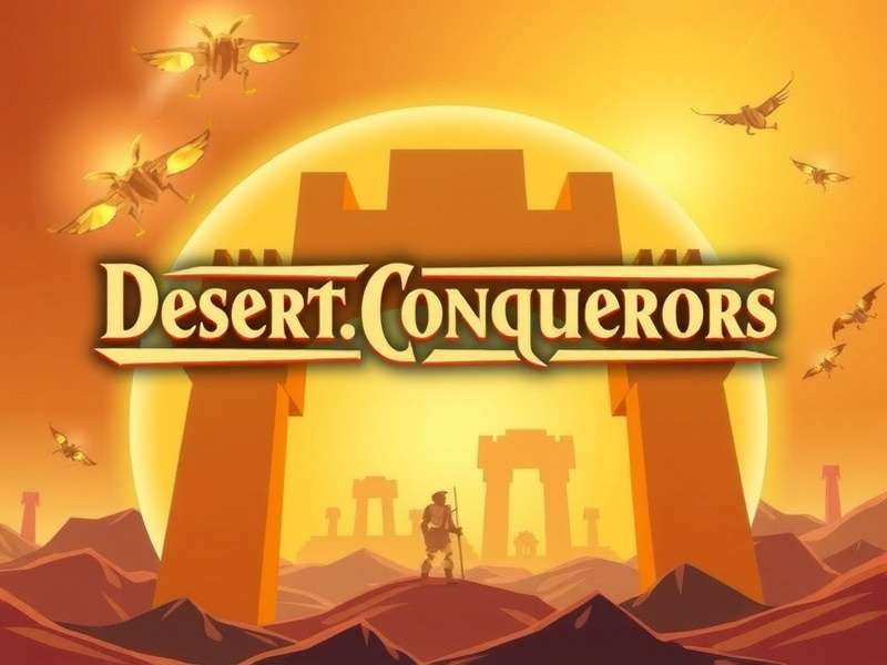 Desert Conquerors Game Banner